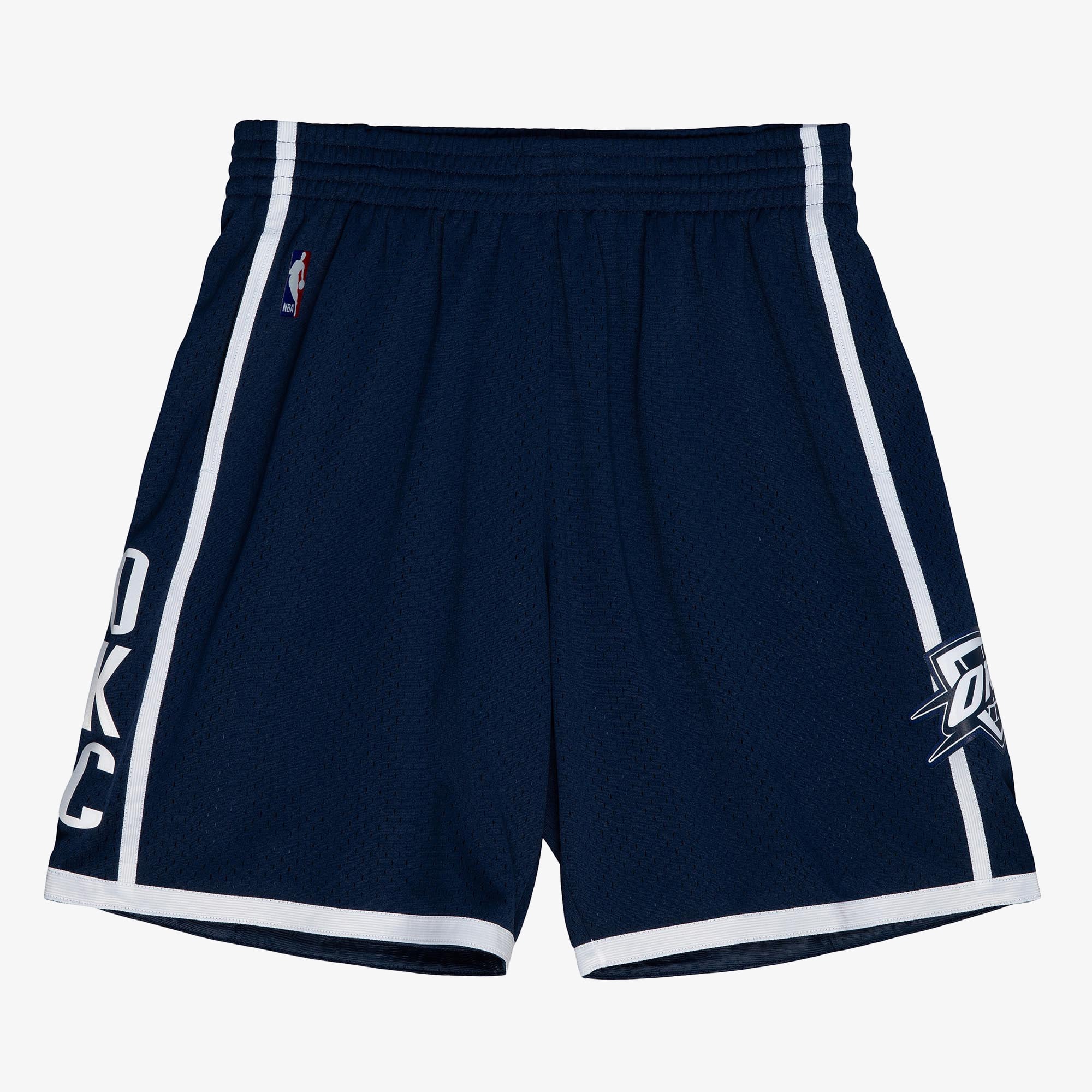 Oklahoma City Thunder Mitchell & Ness 2015 Pantalones Cortos Alternativos – Azul Ceniza – Hombre