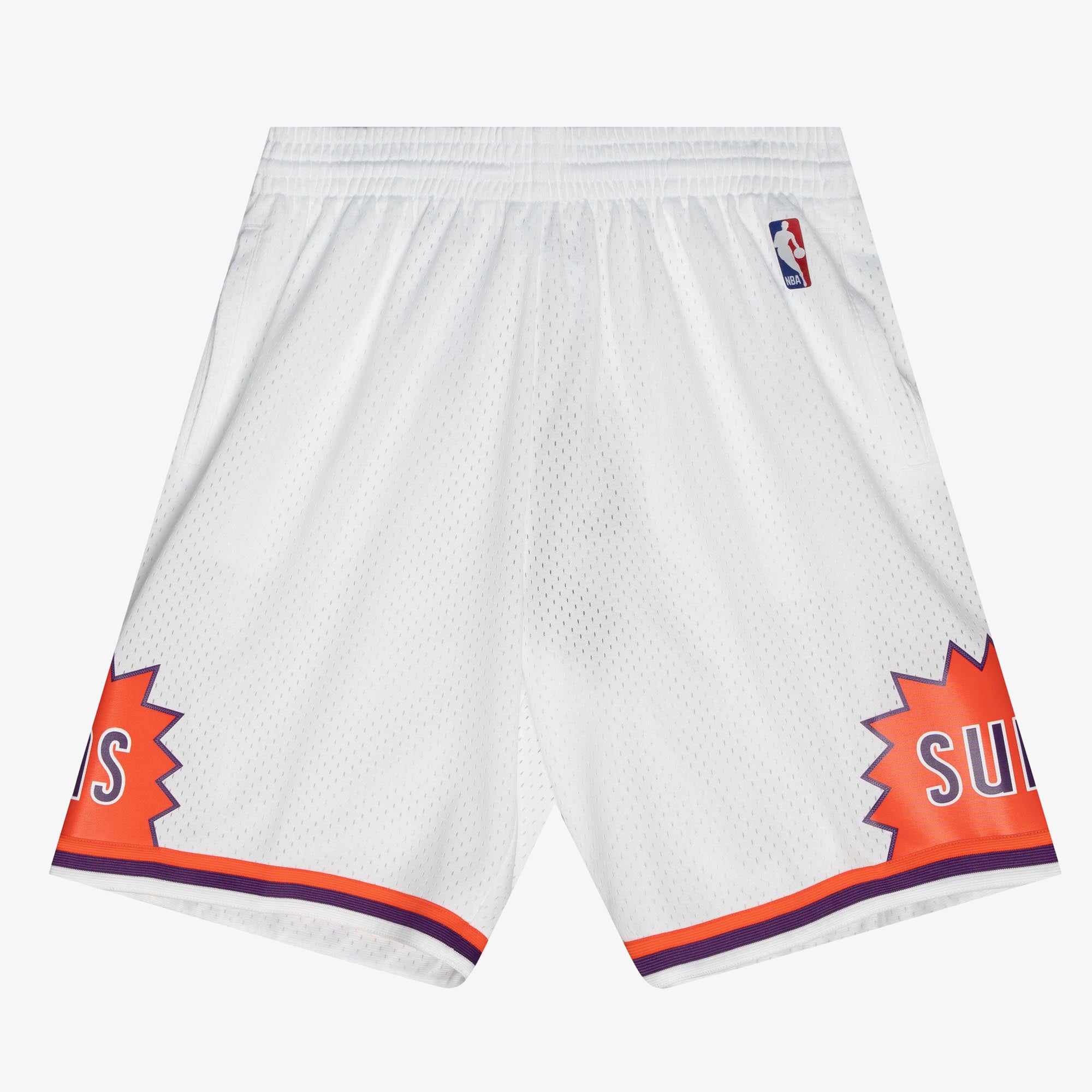 Pantaloncini da uomo Phoenix Suns Mitchell & Ness 2002 - Bianchi