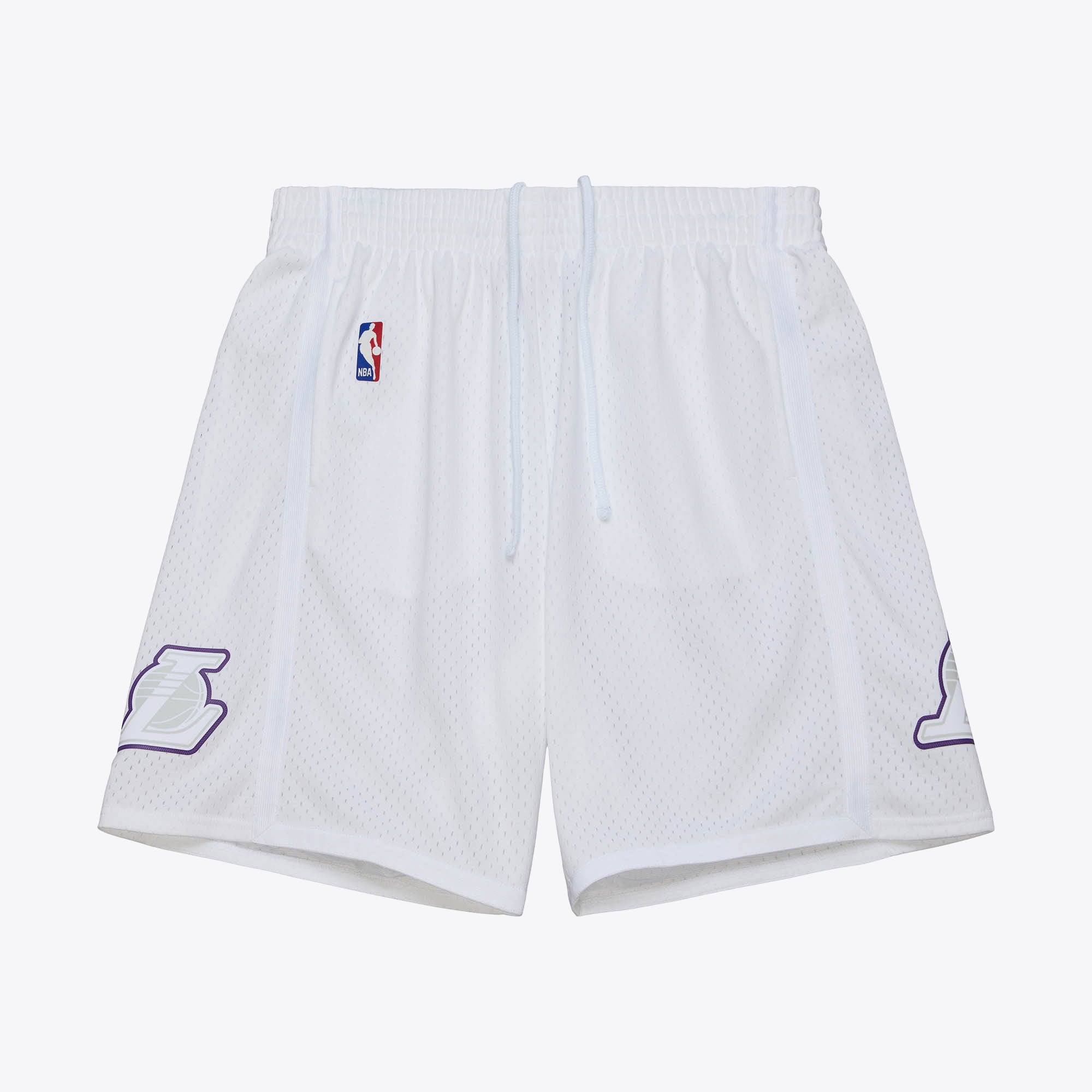 Los Angeles Lakers Mitchell & Ness 2012 Tagesshorts – Weiß – Herren