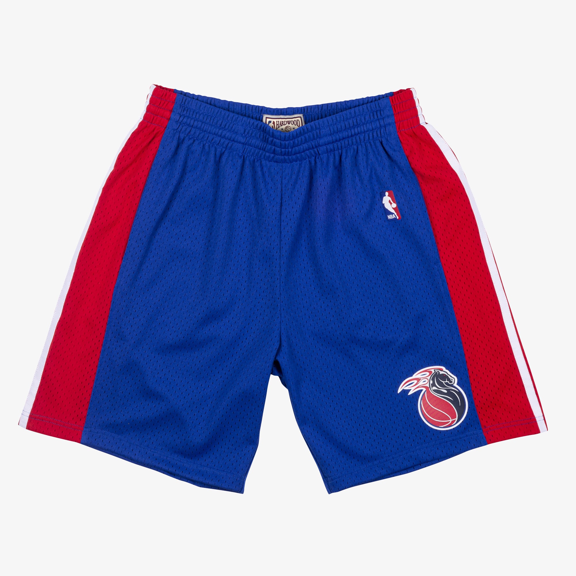 Pantaloncini da uomo Detroit Pistons Mitchell & Ness Swingman 03 - Blu reale