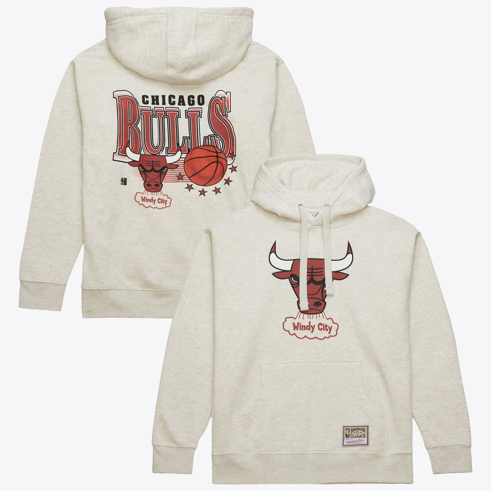 Sudadera con capucha Slammin de los Chicago Bulls de Mitchell & Ness para hombre