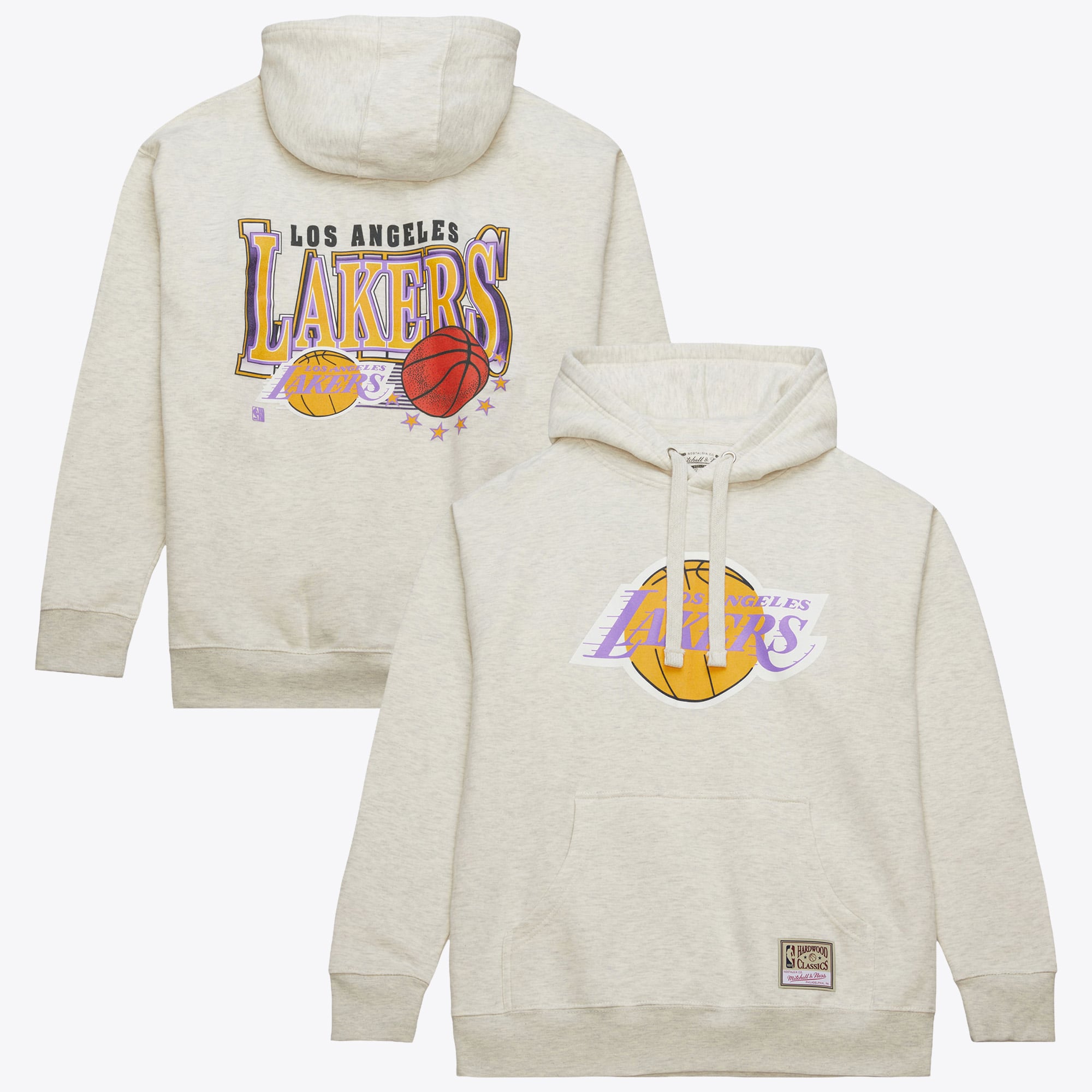 Sudadera con capucha Mitchell & Ness Slammin de Los Angeles Lakers para hombre