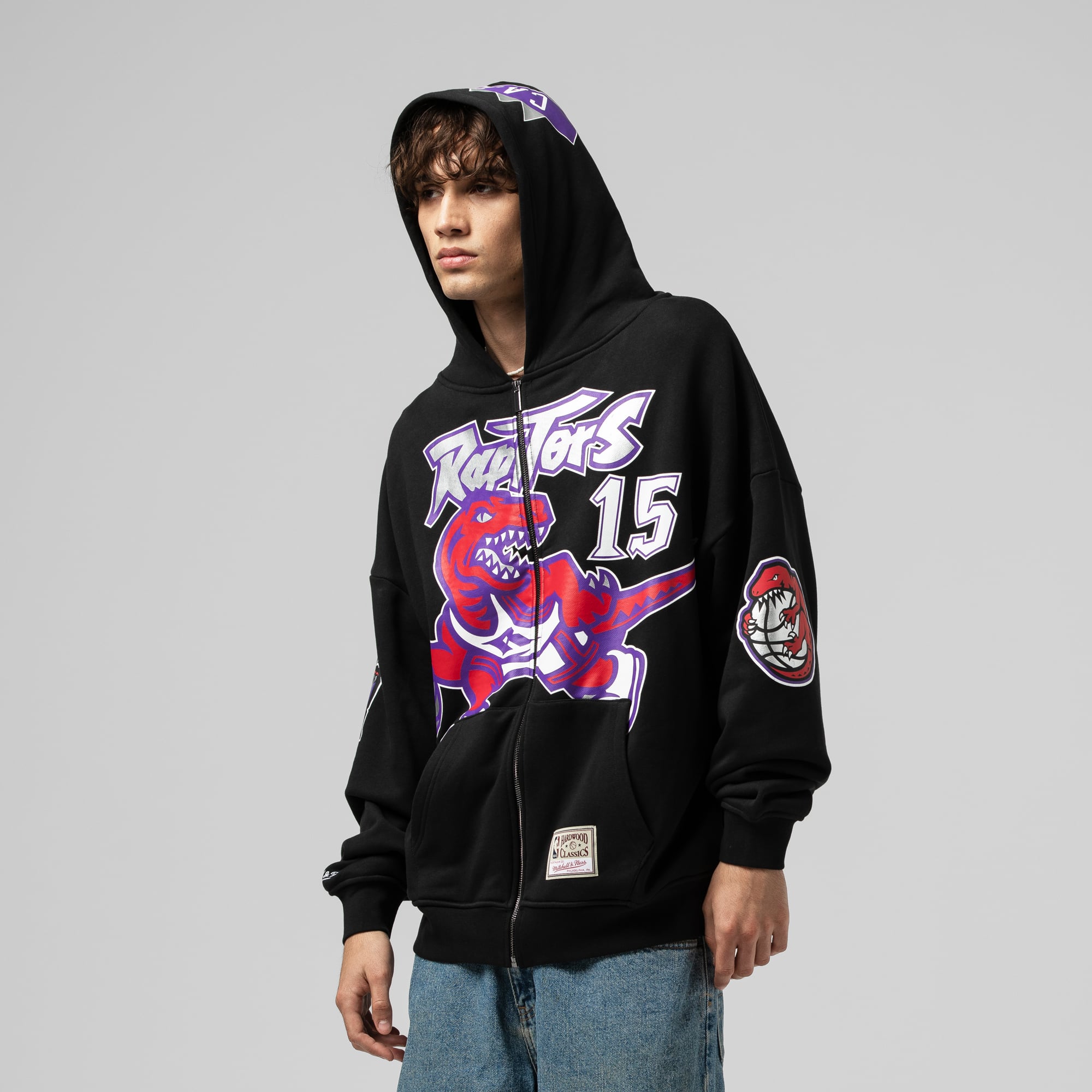 Sudadera con capucha Vince Carter Maxxed Out de los Toronto Raptors de Mitchell & Ness - Negra - Para hombre