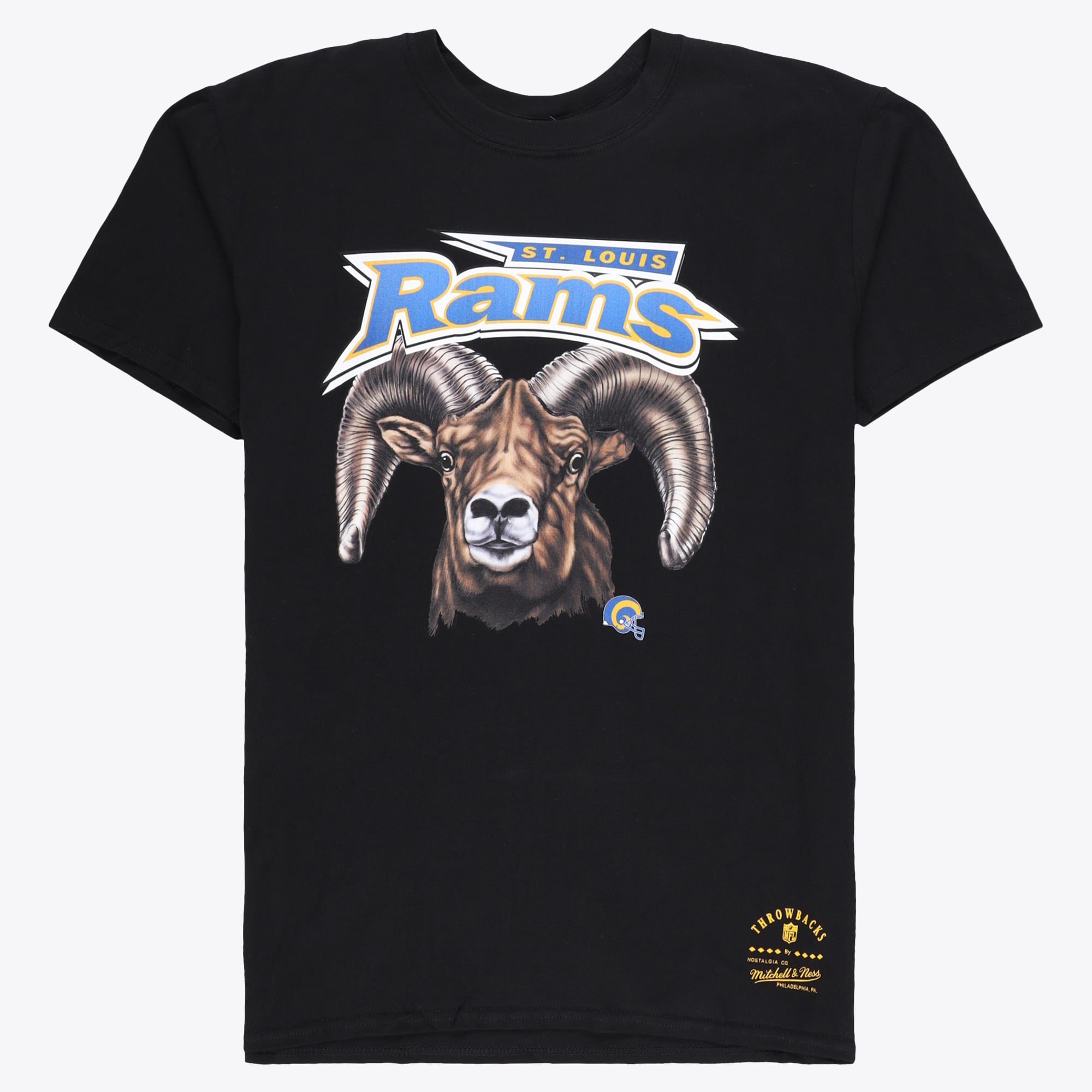 St. Louis Rams Mitchell & Ness Animal T-Shirt – Schwarz – Herren