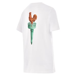 T-shirt Nike Torch de l'équipe de France - Blanc - Enfant, vue 4
