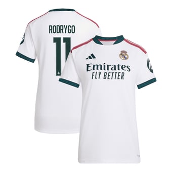Women's adidas Rodrygo White Real Madrid 2026/27 Home Replica Jersey