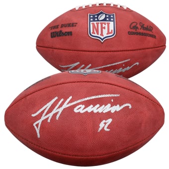 James Harrison Pittsburgh Steelers Autographed Duke Full Color Football