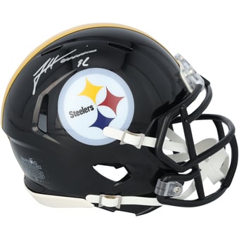 James Harrison Pittsburgh Steelers Autographed Riddell Speed Mini Helmet