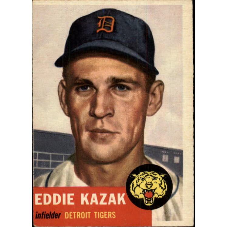 1953 Topps #194 Eddie Kazak