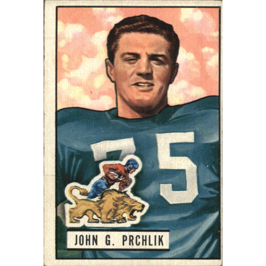 1951 Bowman #100 John Prchlik RC