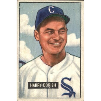 1951 Bowman #266 Harry Dorish RC