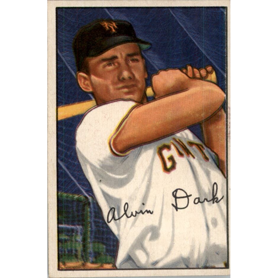 1952 Bowman #34 Alvin Dark