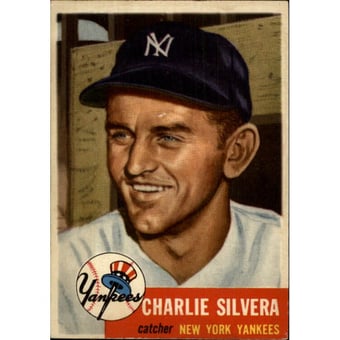 1953 Topps #242 Charlie Silvera