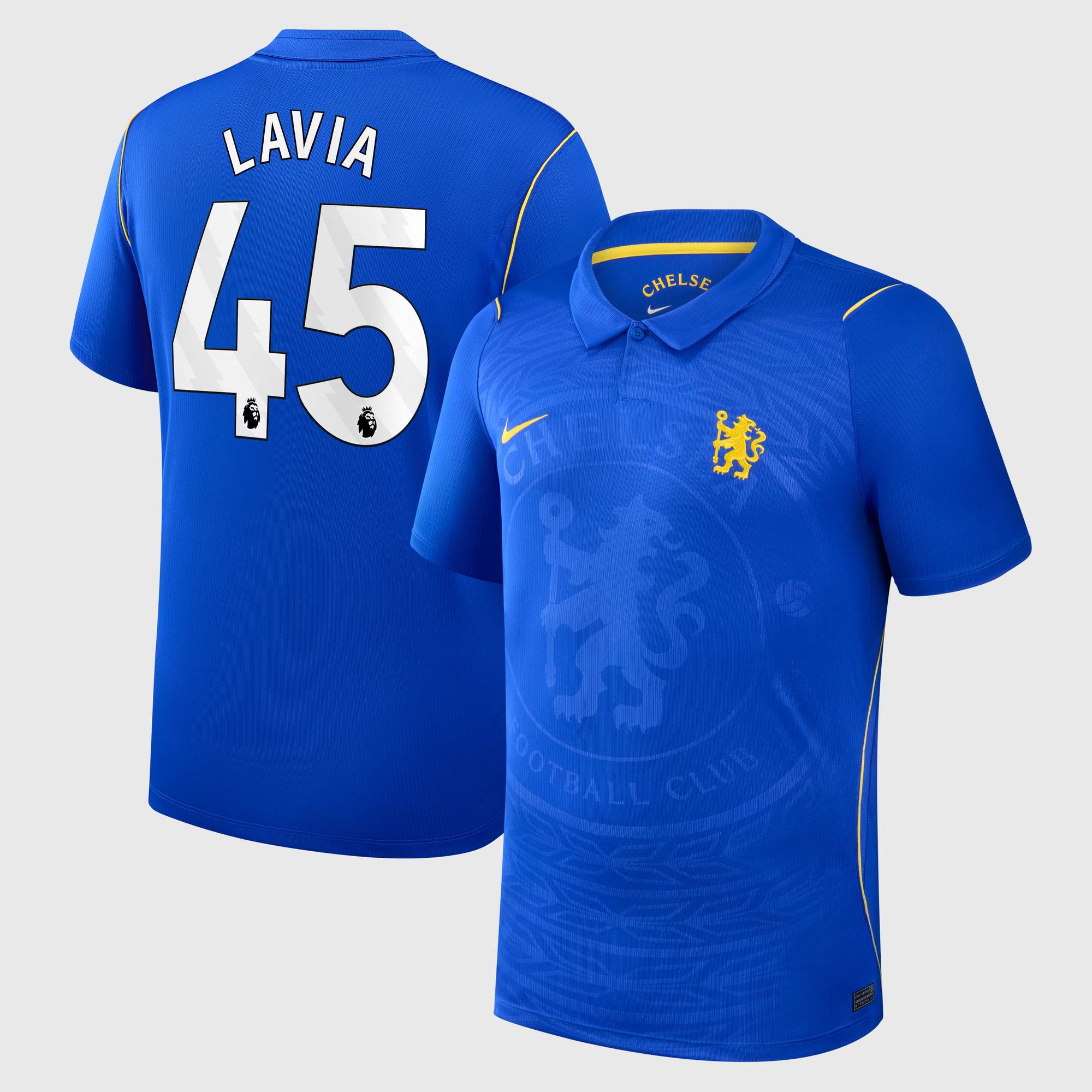 Maillot Nike Domicile Stadium Chelsea 26/27 avec flocage Lavia 45