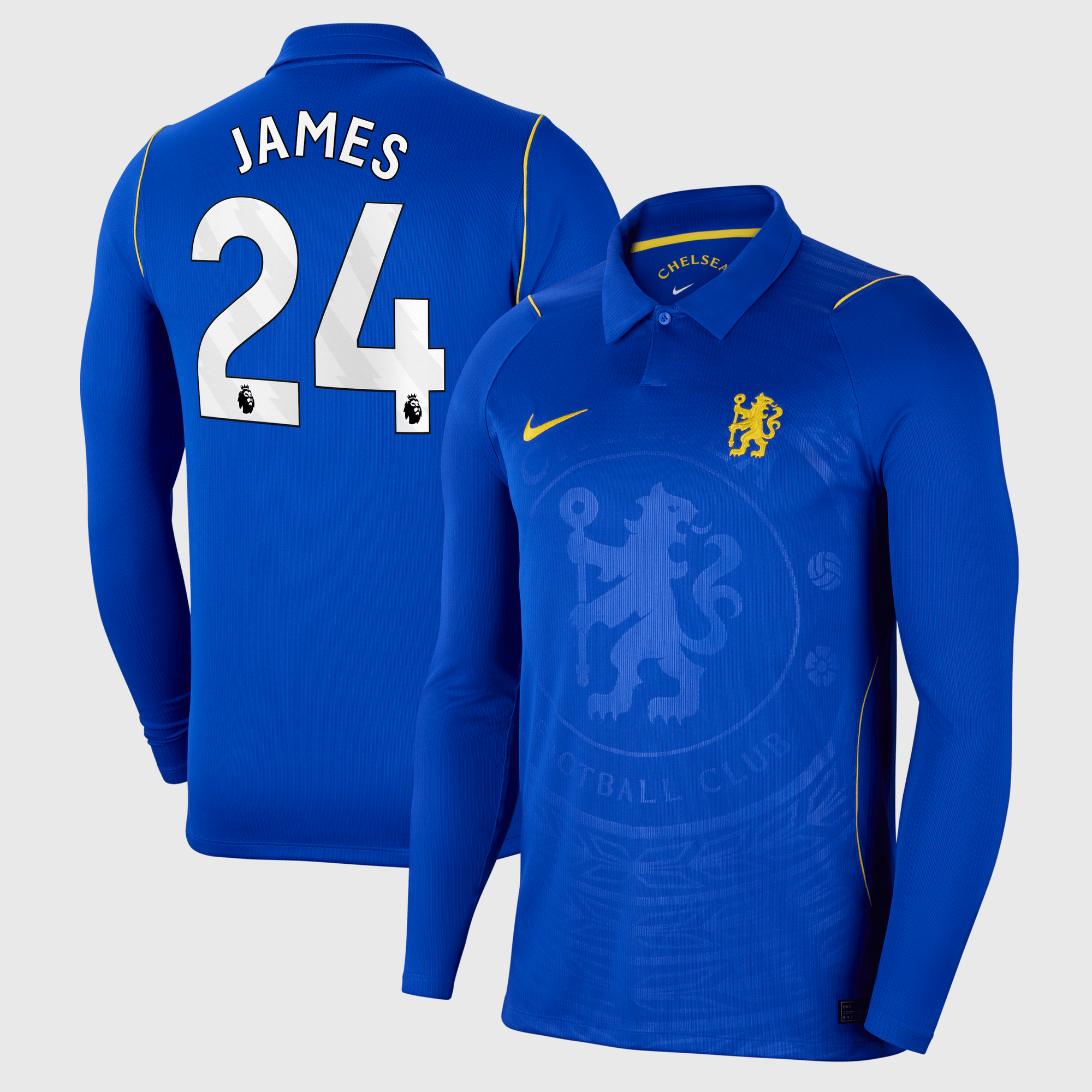 Maillot Nike Domicile Stadium Chelsea 26/27 - Manches longues avec flocage James 24