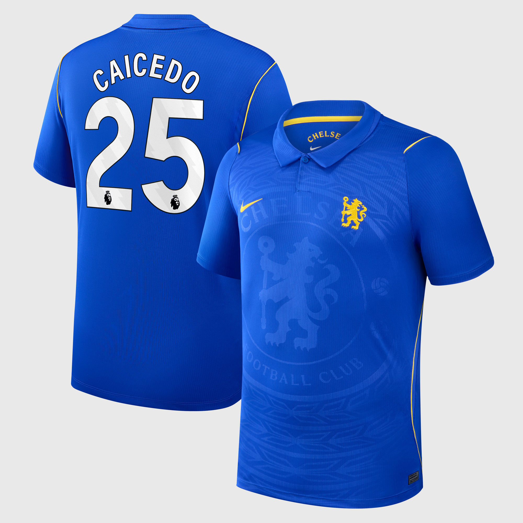 Maillot Nike Domicile Stadium Chelsea 26/27 avec flocage Caicedo 25