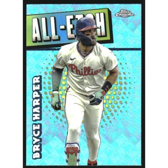 2025 Topps Chrome Logofractor All-Etch #CAE7 Bryce Harper