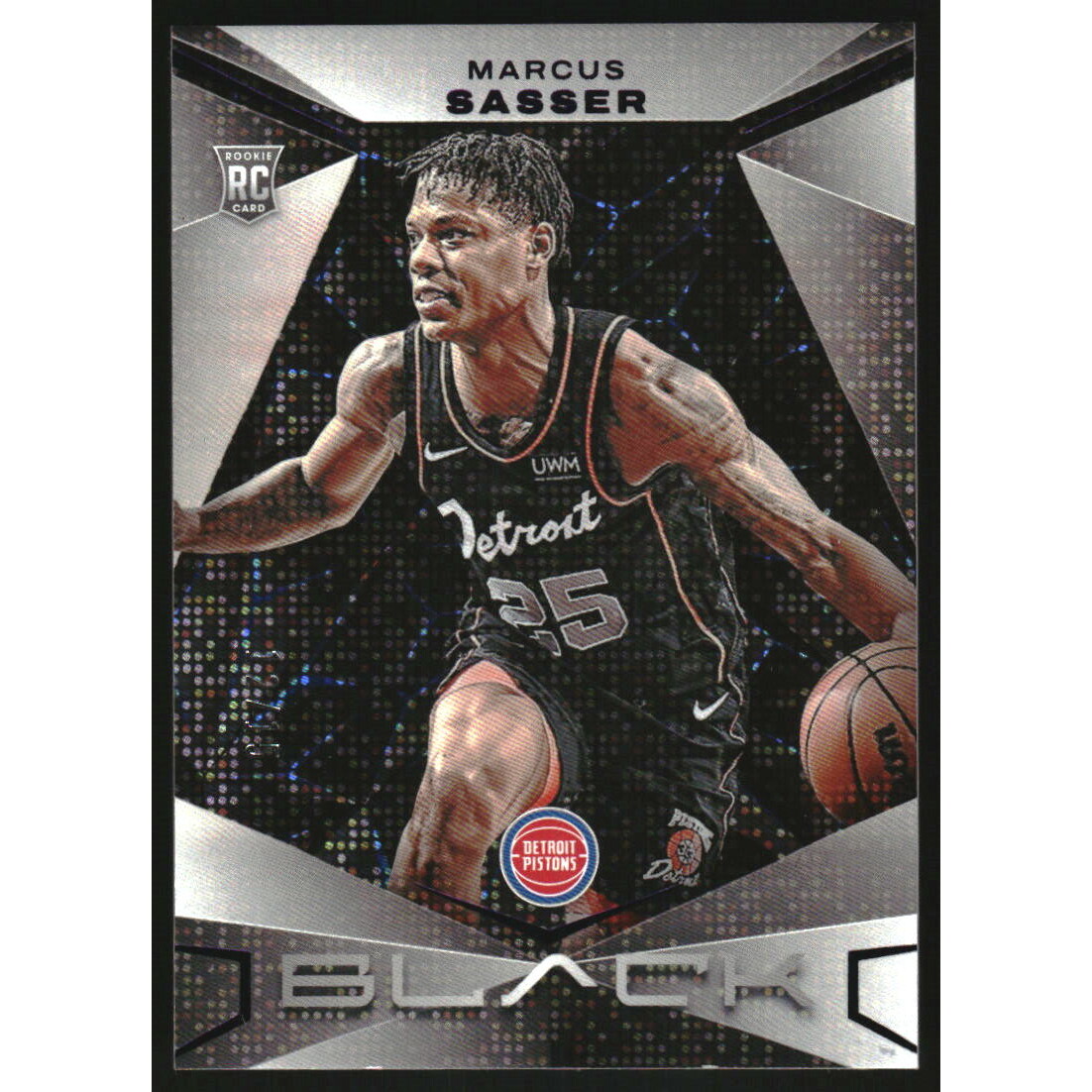 2023-24 Panini Black Amethyst #76 Marcus Sasser
