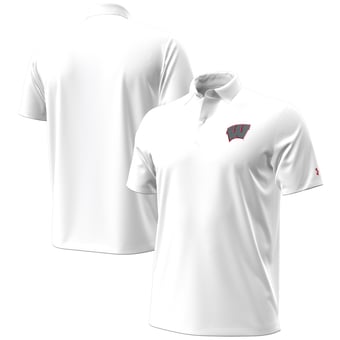 Men's Under Armour White Wisconsin Badgers 2026 Lambeau Field Collection Playoff Performance Polo