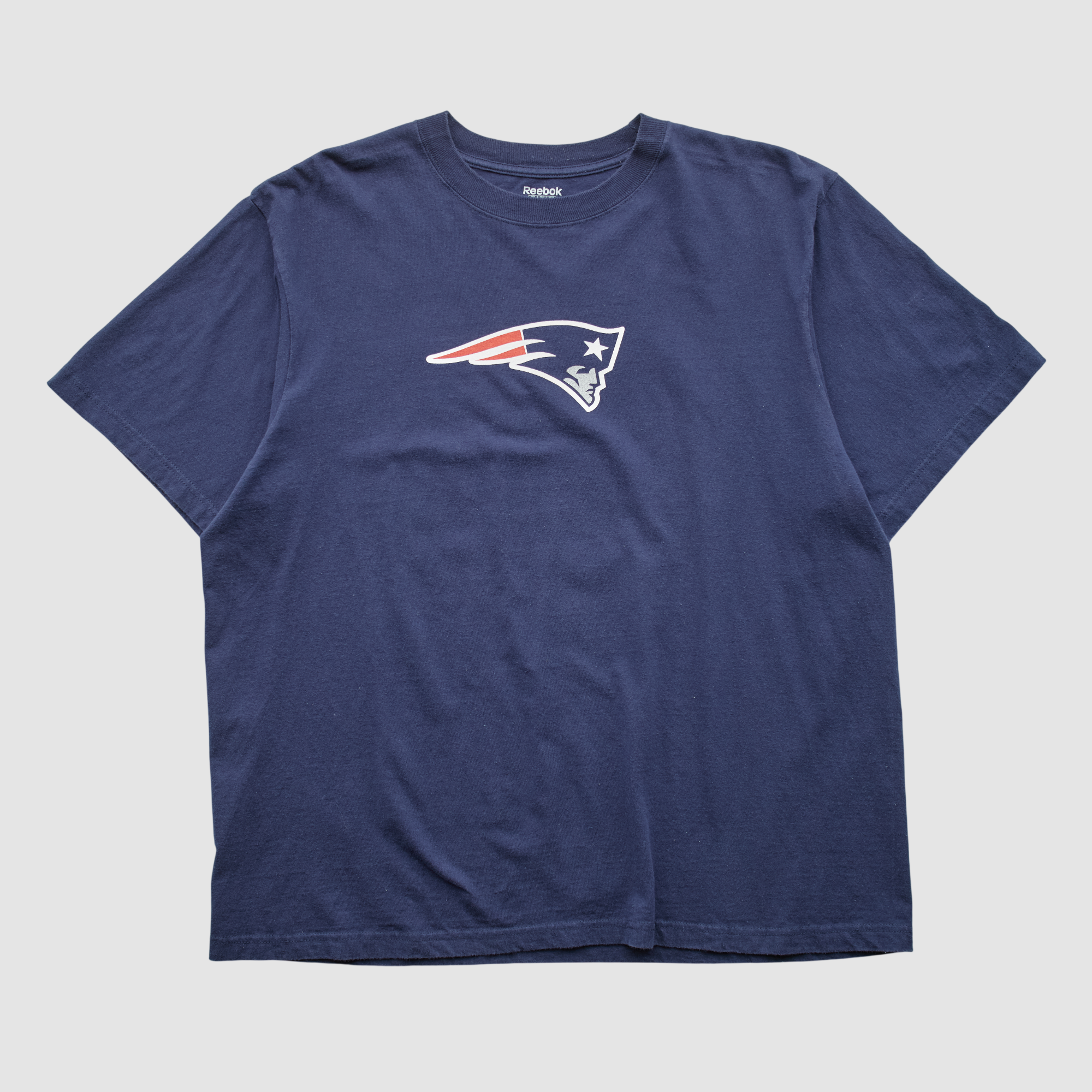 New England Patriots Reebok 2010s T-shirt - Navy - XL by Fanatics Real Vintage