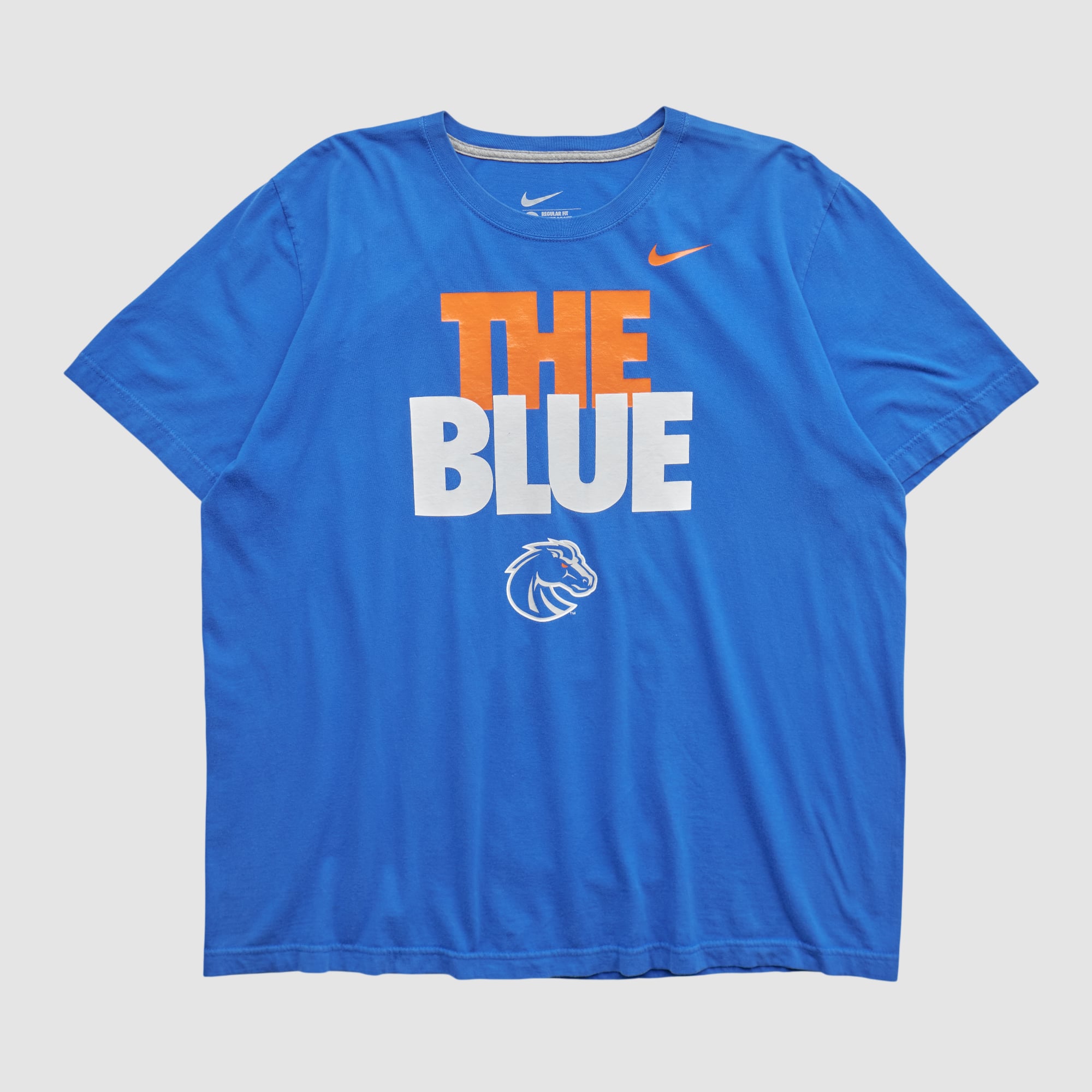 Boise State Broncos Nike 2010s T-shirt - Blue - XL by Fanatics Real Vintage