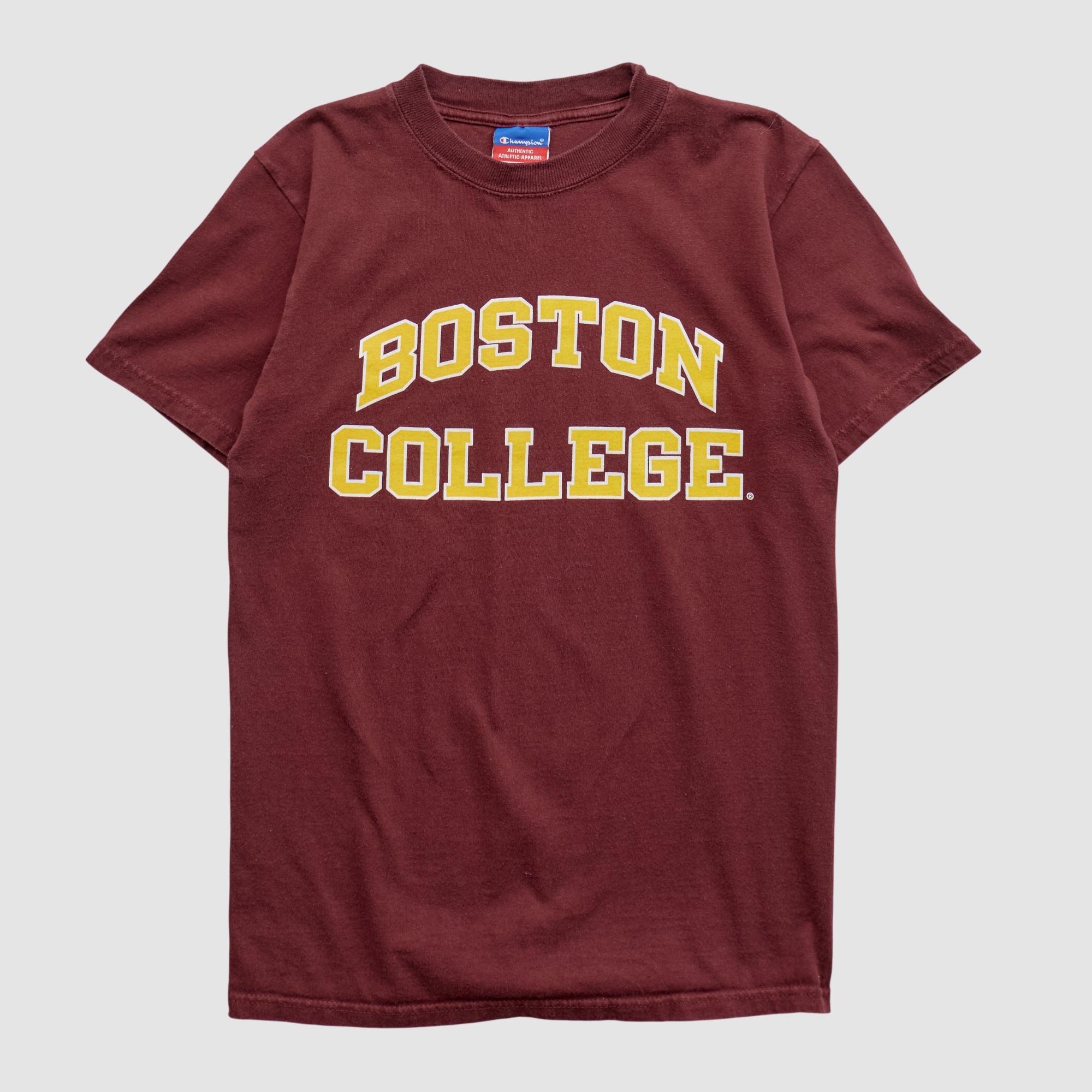 Boston College Eagles Champion 2000s T-shirt - Maroon - XS by Fanatics Real Vintage