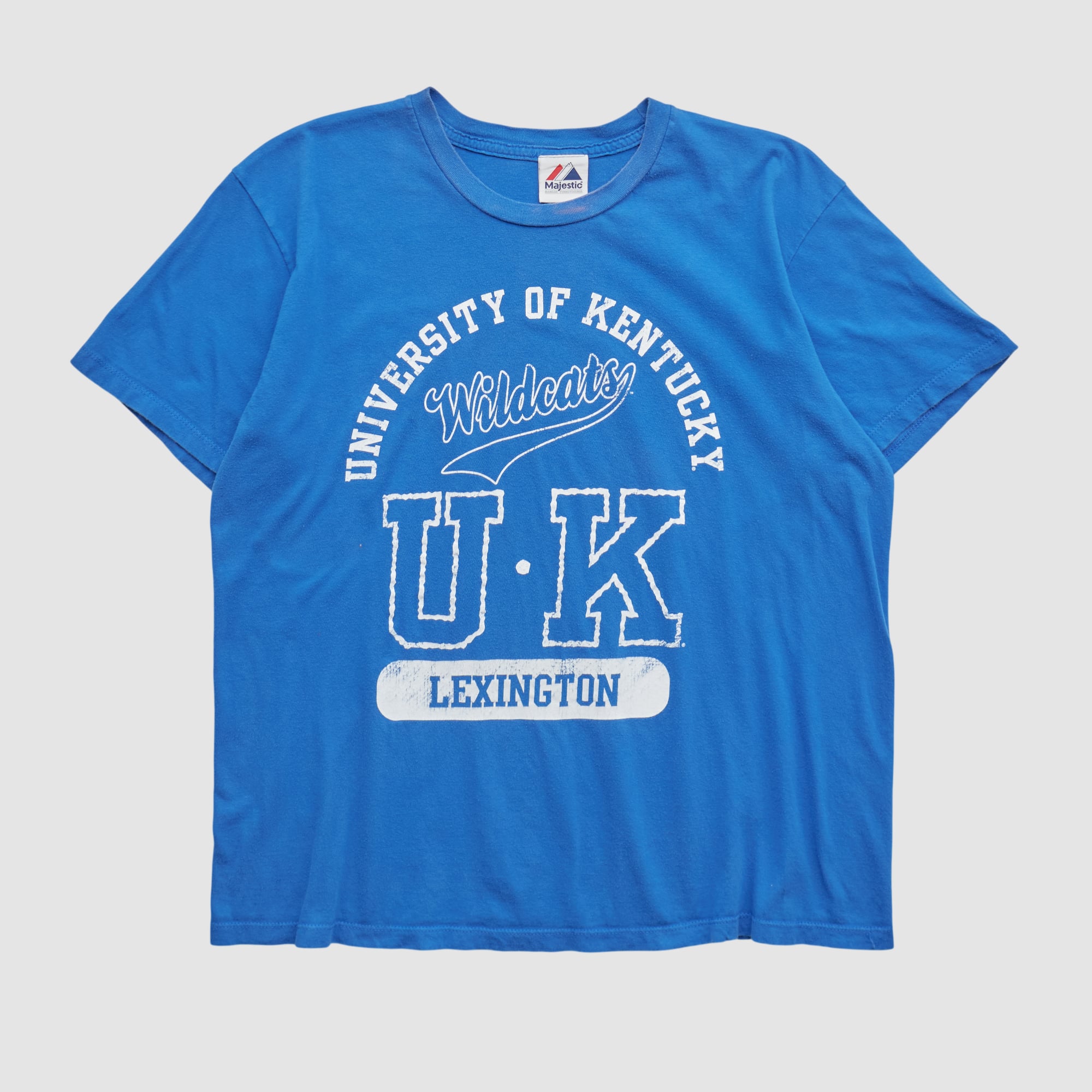 Kentucky Wildcats Majestic 2010s T-shirt - Blue - M by Fanatics Real Vintage