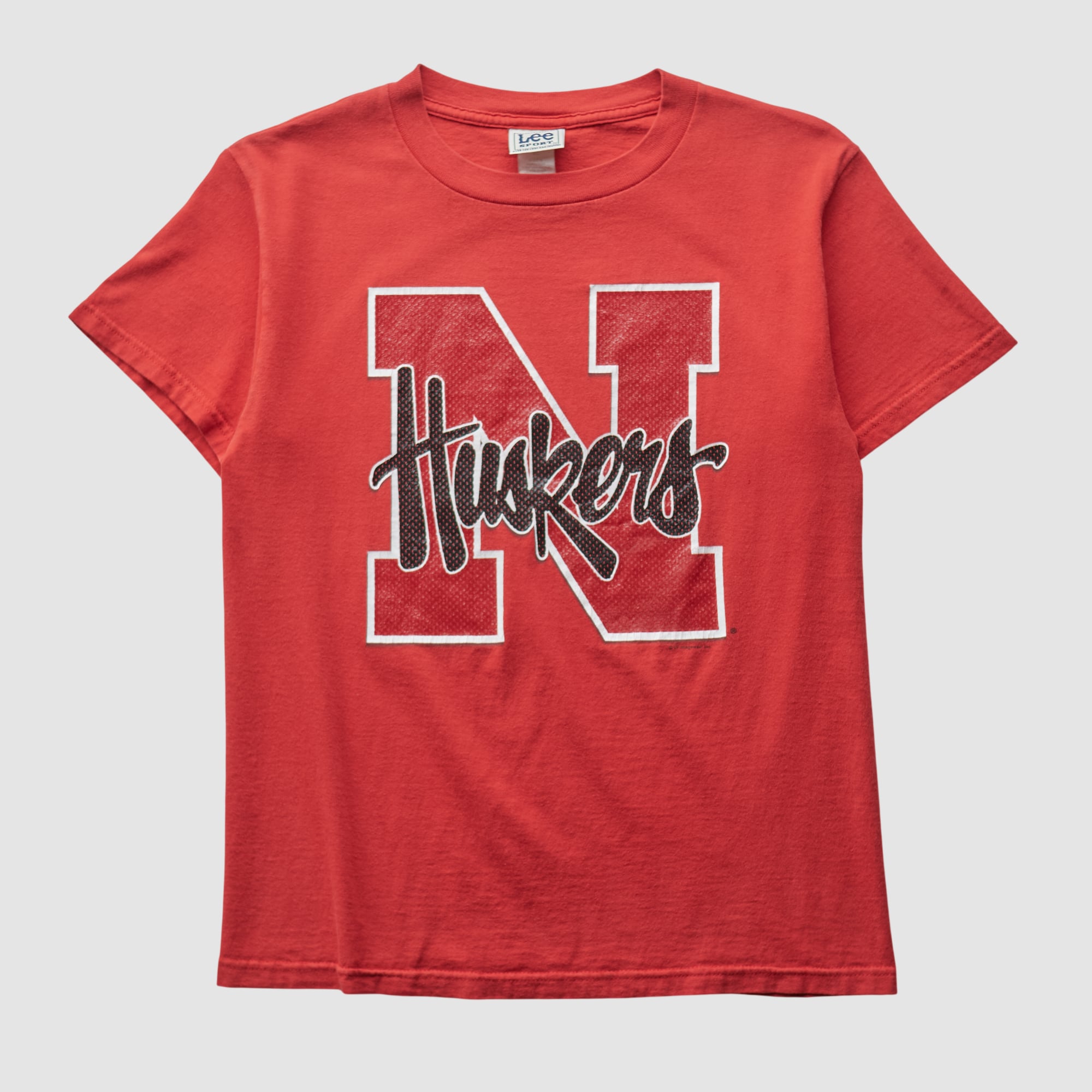 Nebraska Huskers Lee Apparel 2000s T-shirt - Red - S by Fanatics Real Vintage