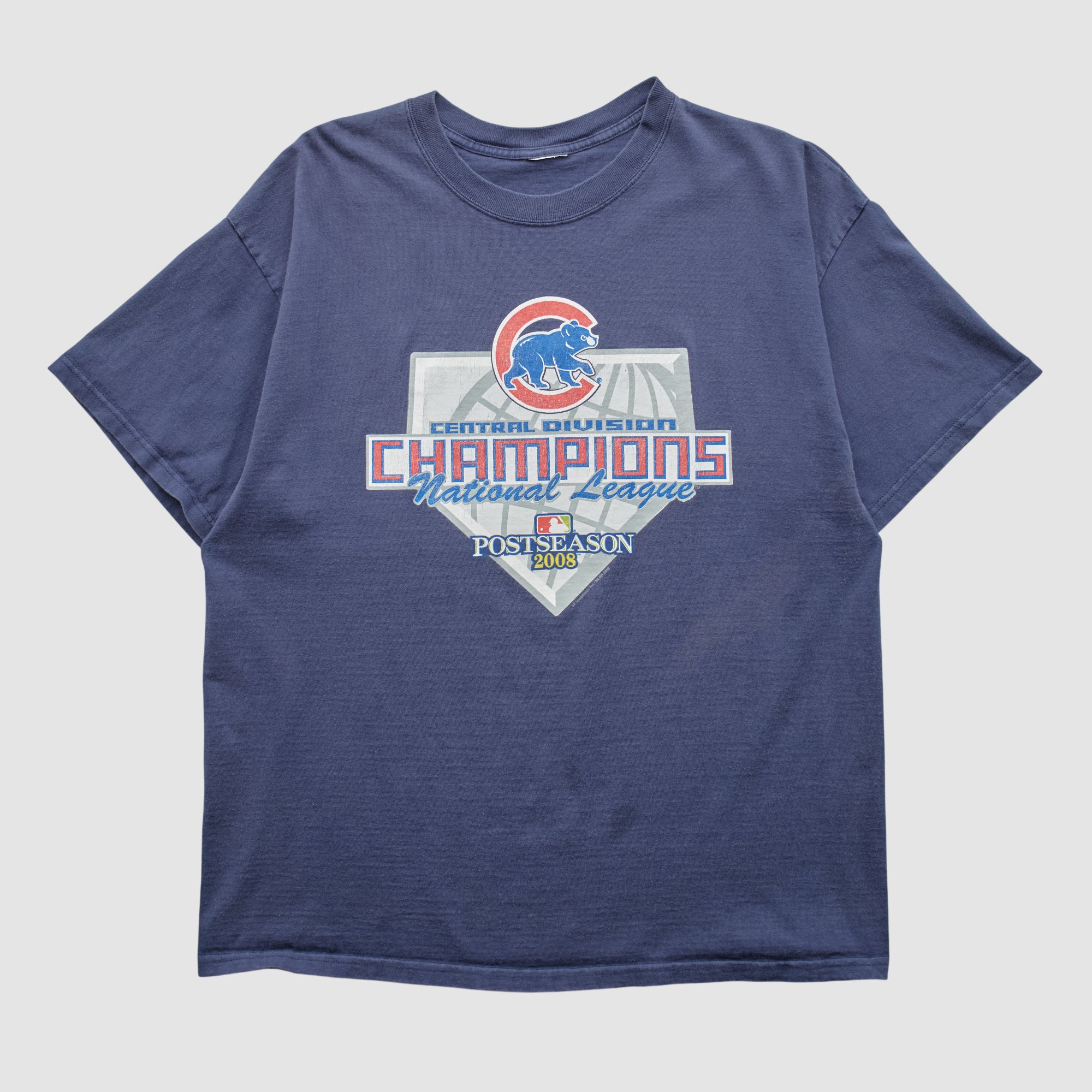 Chicago Cubs 2008 T-shirt - Navy - M by Fanatics Real Vintage