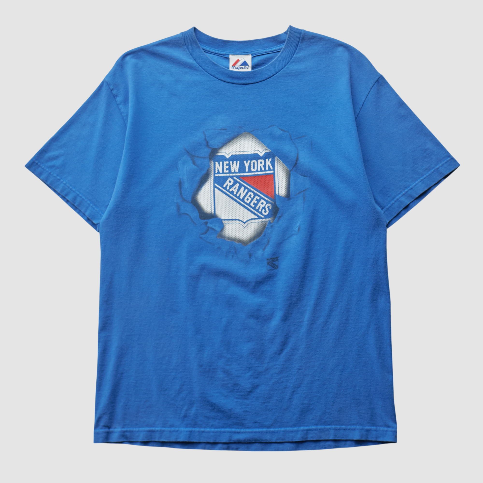 New York Rangers Majestic 2010s T-shirt – Blue – M by Fanatics Real Vintage New York Rangers Majestic 2010s T-shirt – Blue – M by Fanatics Real Vintage