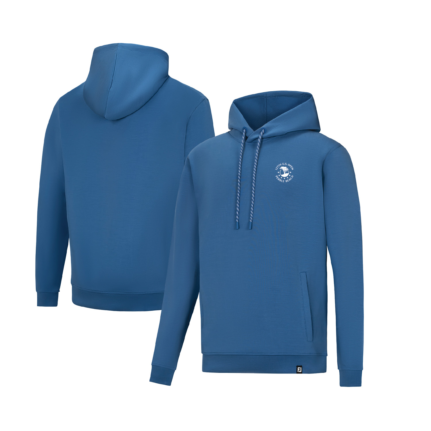 Youth 2027 U.S. Open FootJoy Blue Hoodie Youth 2027 U.S. Open FootJoy Blue Hoodie