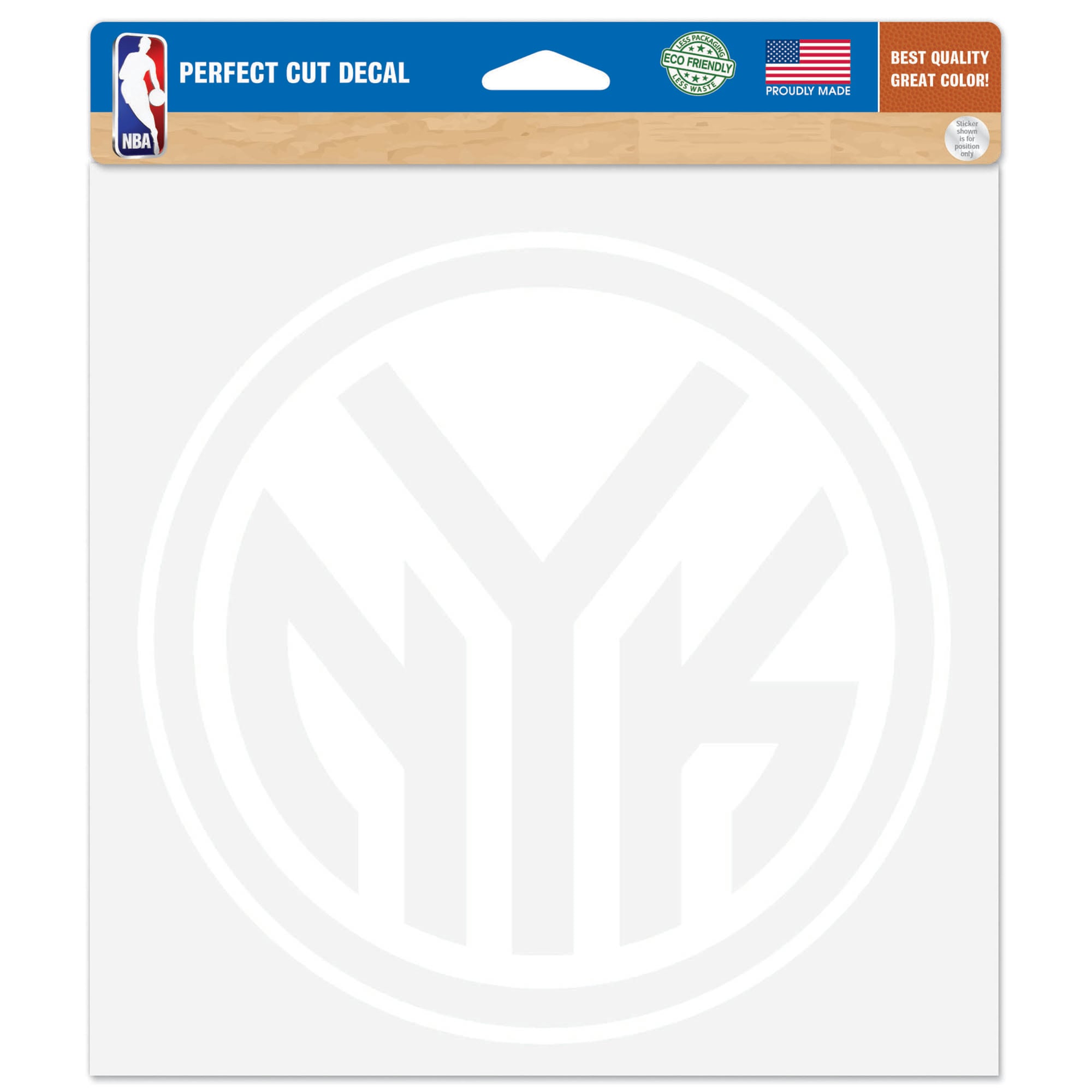 WinCraft New York Knicks 8" x 8" Perfect Cut Decal