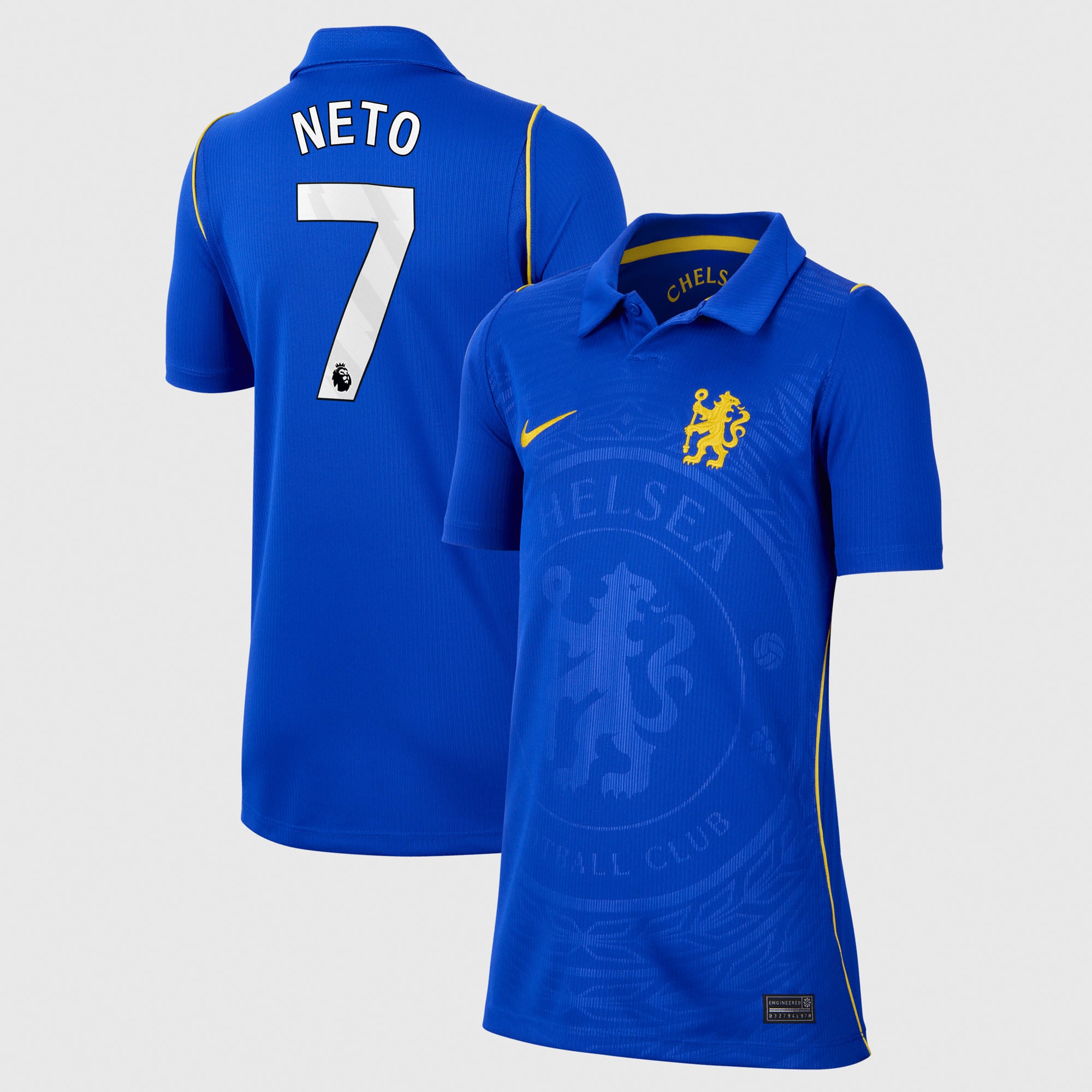 Maillot Nike Domicile Stadium Chelsea 26/27 - Enfant avec flocage Neto 7