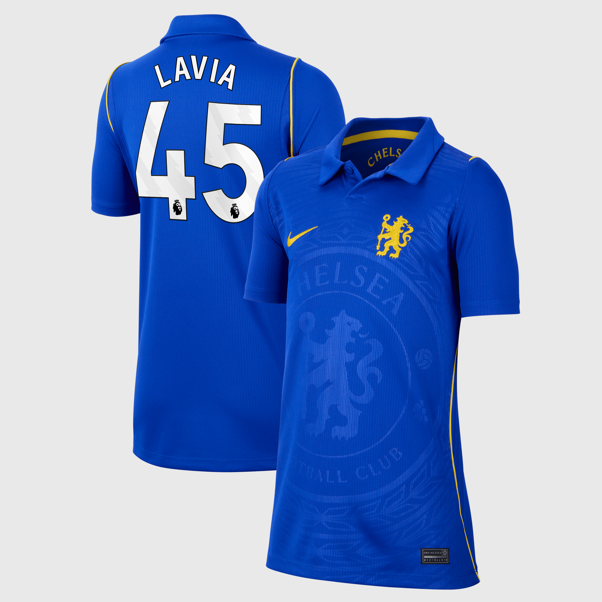 Maillot Nike Domicile Stadium Chelsea 26/27 - Enfant avec flocage Lavia 45