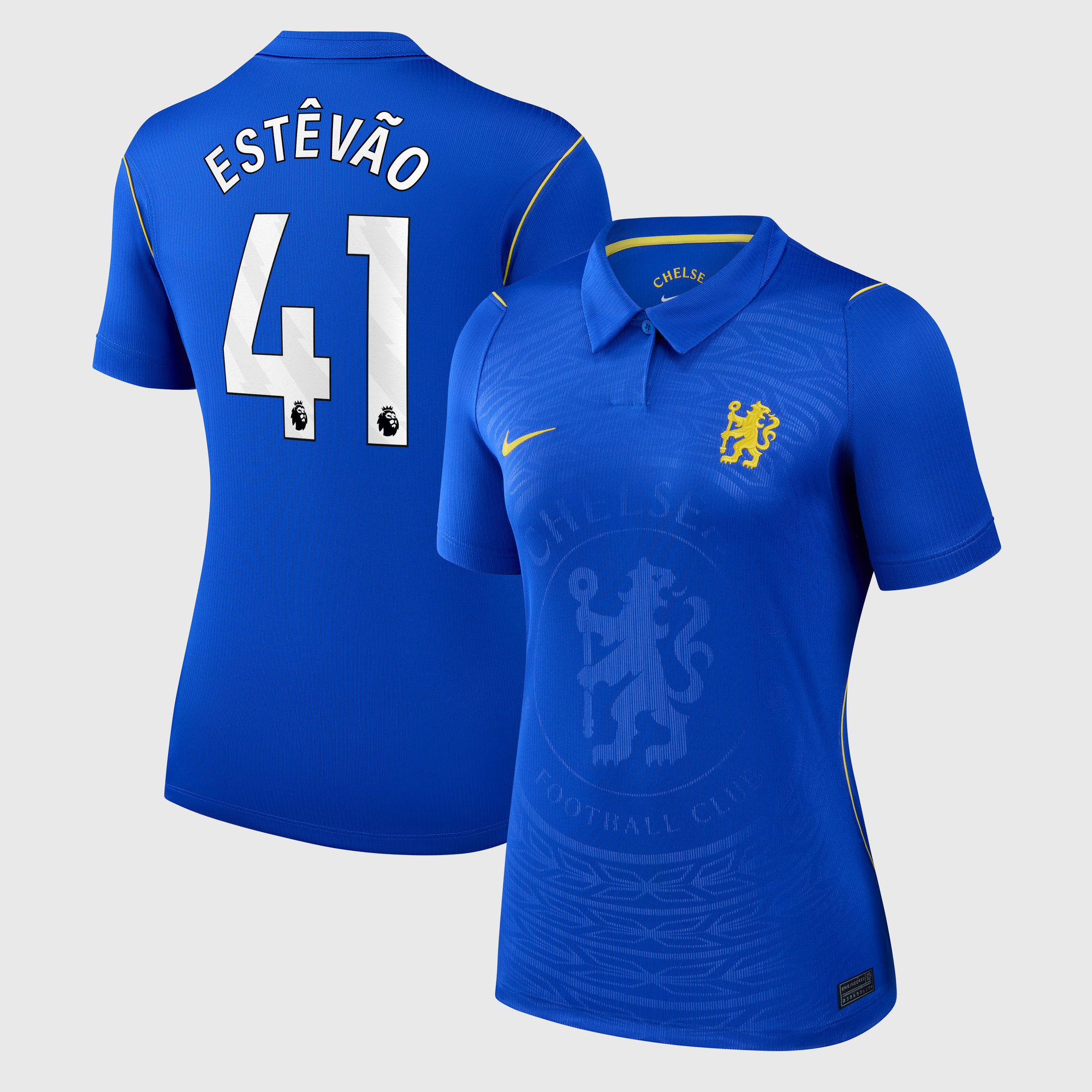 Maillot Nike Domicile Stadium Chelsea 26/27 - Femme avec flocage Estêvão 41
