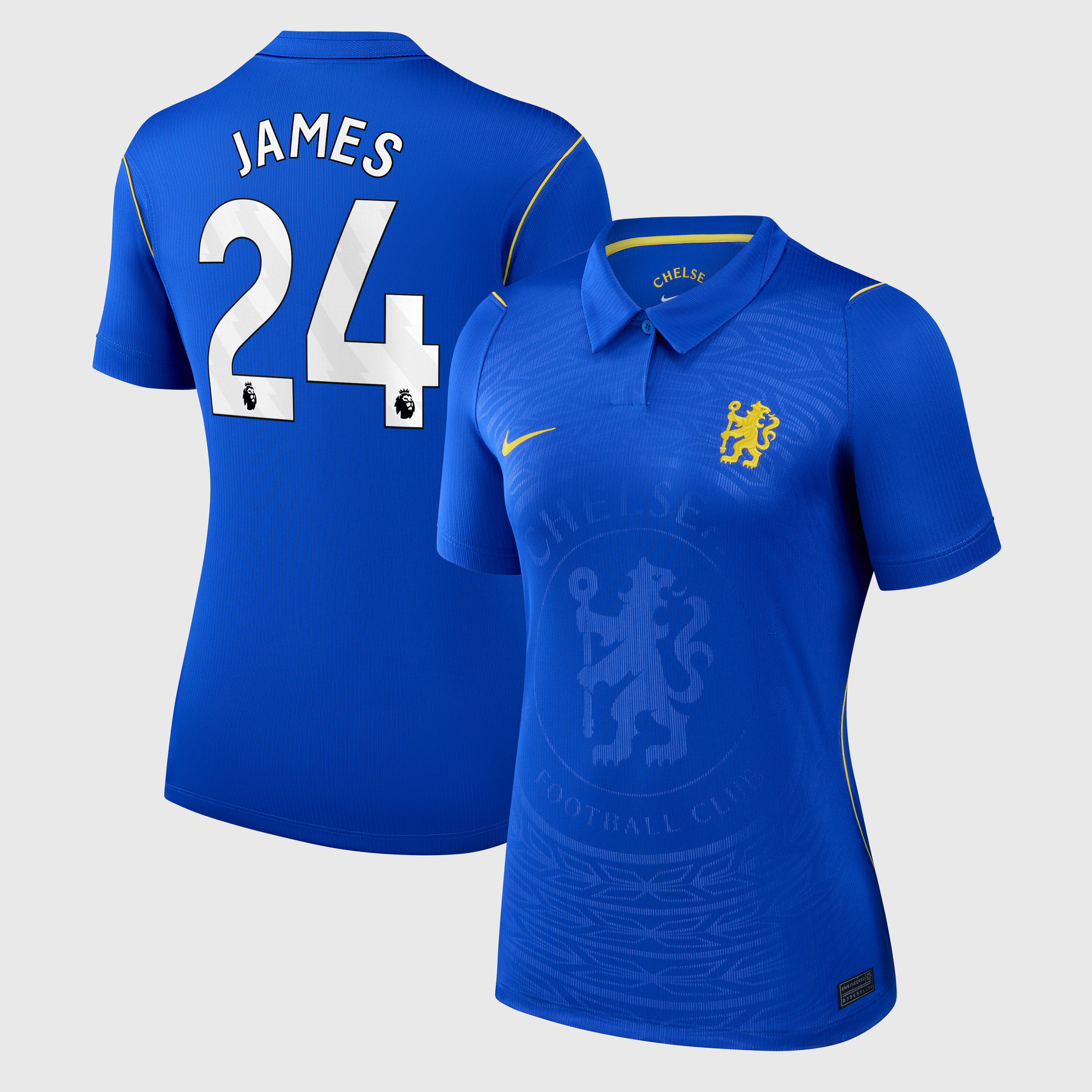 Maillot Nike Domicile Stadium Chelsea 26/27 - Femme avec flocage James 24