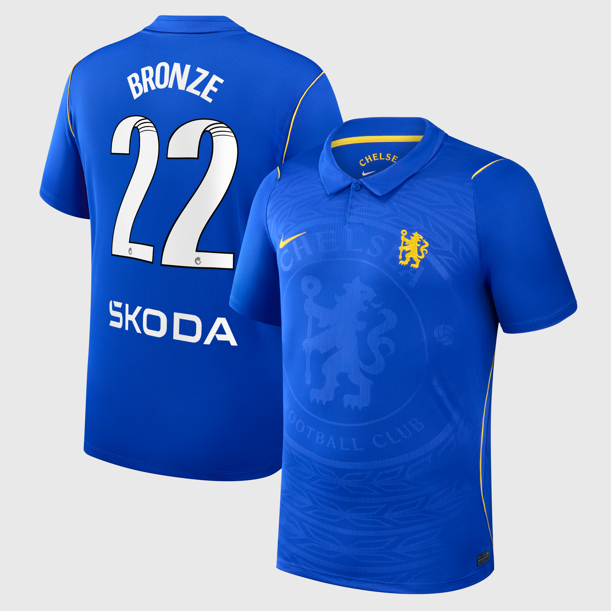 Maillot Nike Domicile Stadium Chelsea WSL 26/27 avec flocage Bronze 22