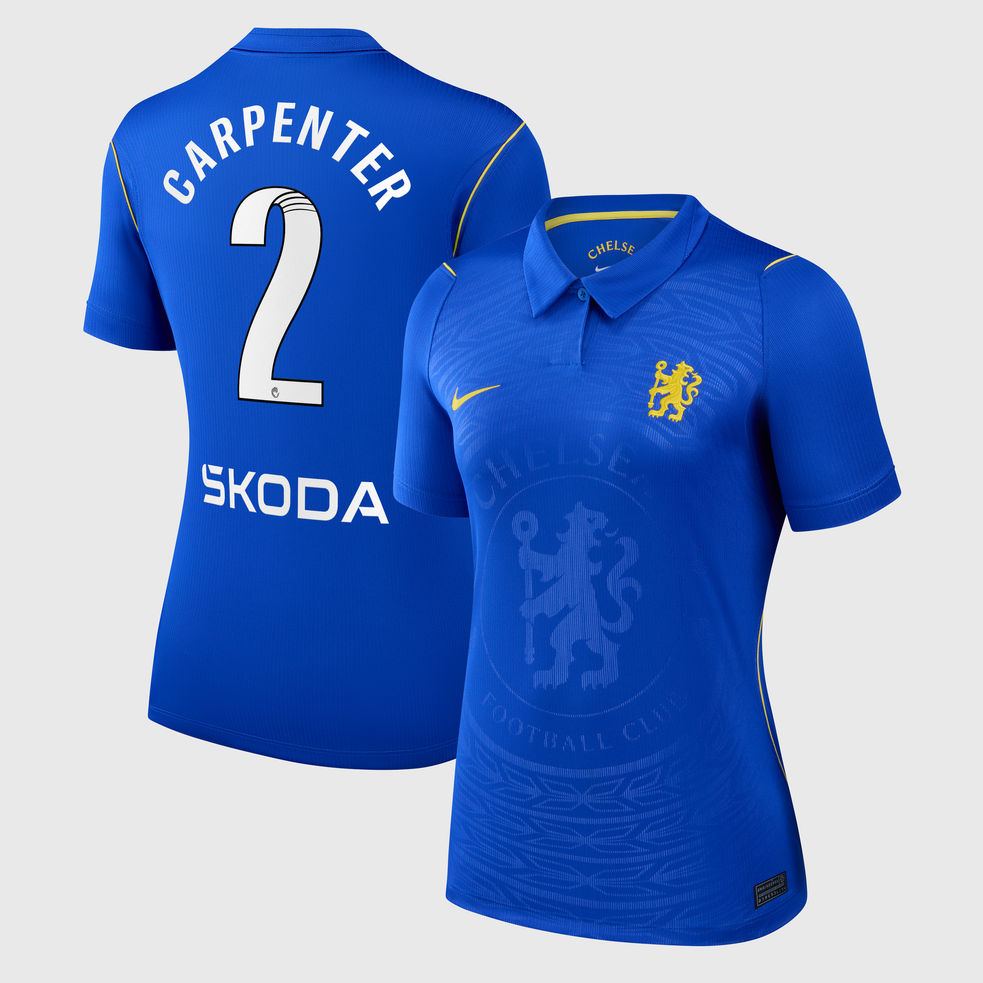 Maillot Nike Domicile Stadium Chelsea WSL 26/27 - Femme avec flocage Carpenter 2