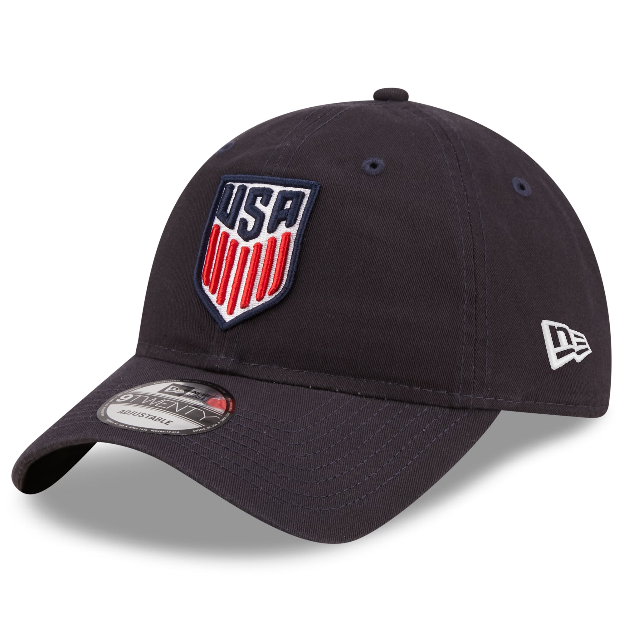 Men's New Era Navy USMNT Primary 9TWENTY Adjustable Hat