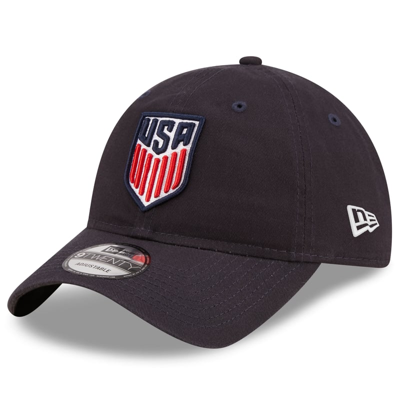 Men's New Era Navy USMNT Primary 9TWENTY Adjustable Hat
