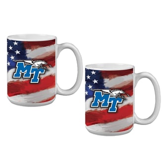 MTSU Blue Raiders  Two-Pack 15oz. Americana Mug Set