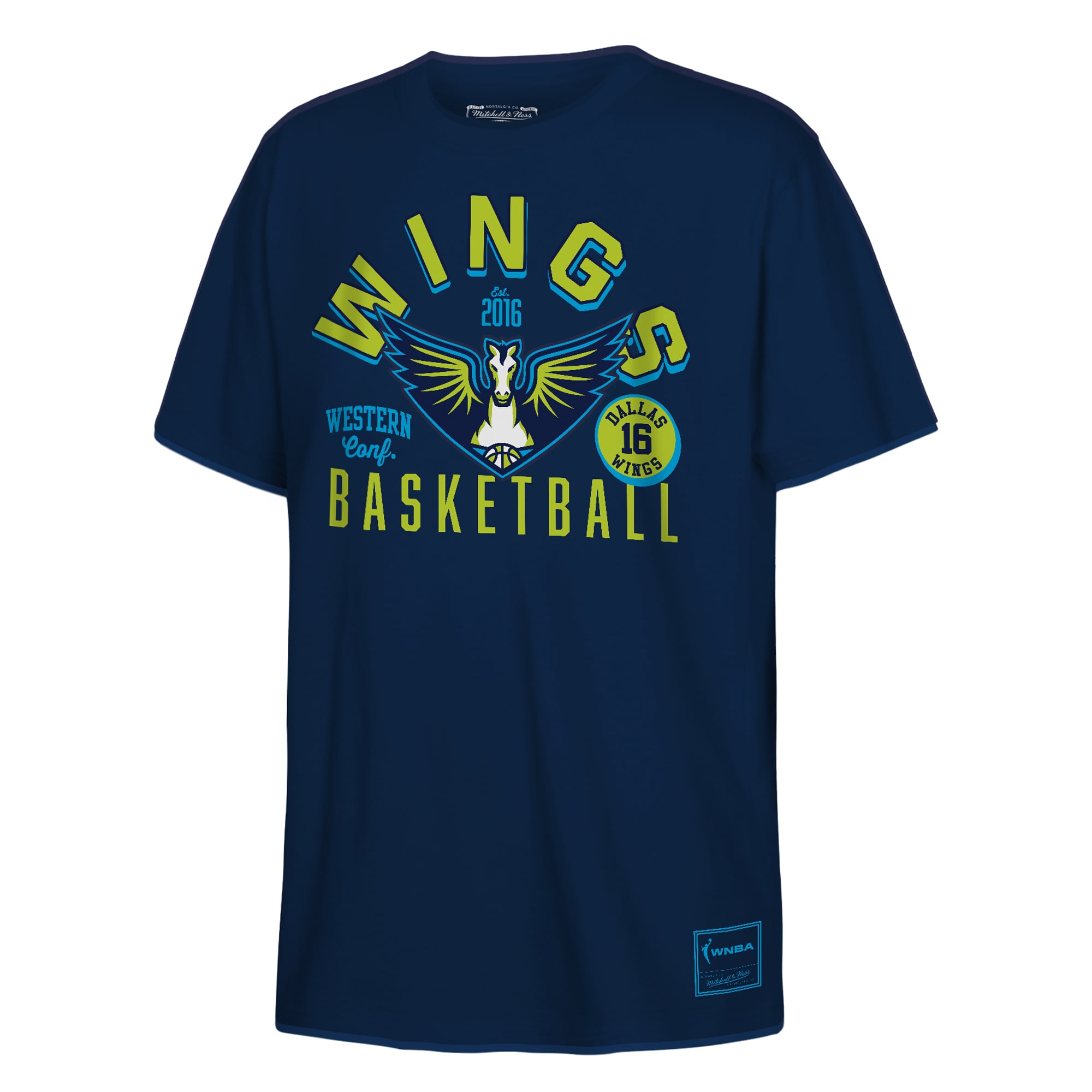 Youth Mitchell & Ness  Navy Dallas Wings City So Nice T-Shirt