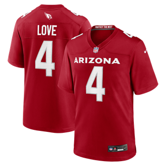 Arizona Cardinals Nike Game Home Jersey - Jeremiyah Love - Mens