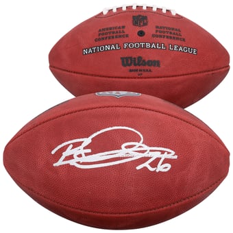 Rod Woodson Pittsburgh Steelers Autographed Duke Full Color Football