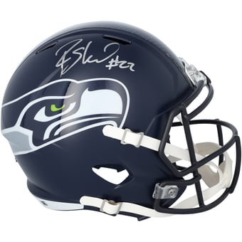 Rashid Shaheed Seattle Seahawks Autographed Riddell Speed Replica Helmet