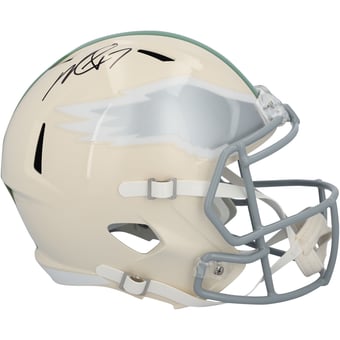 Michael Vick Philadelphia Eagles Autographed Riddell Retro Speed Replica Helmet