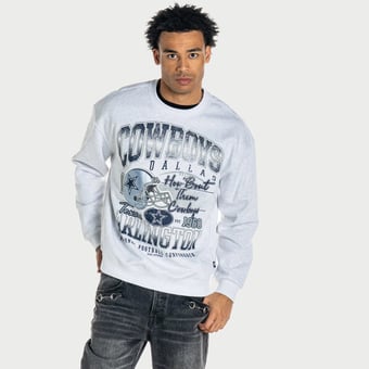 Unisex The Wild Collective  Dallas Cowboys Heather Gray Graphic Sweatshirt