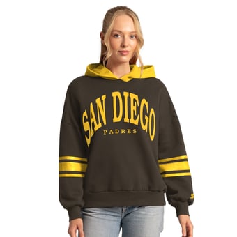 Women's Starter  Brown San Diego Padres Best Coach Hoodie