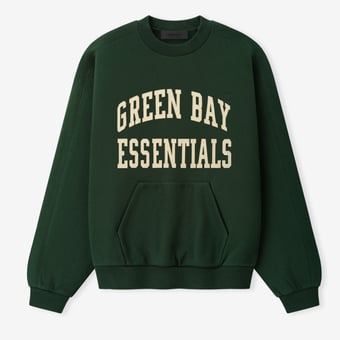 Unisex Fear of God x NFL Green Green Bay Packers 90s Relaxed Sweatshirt