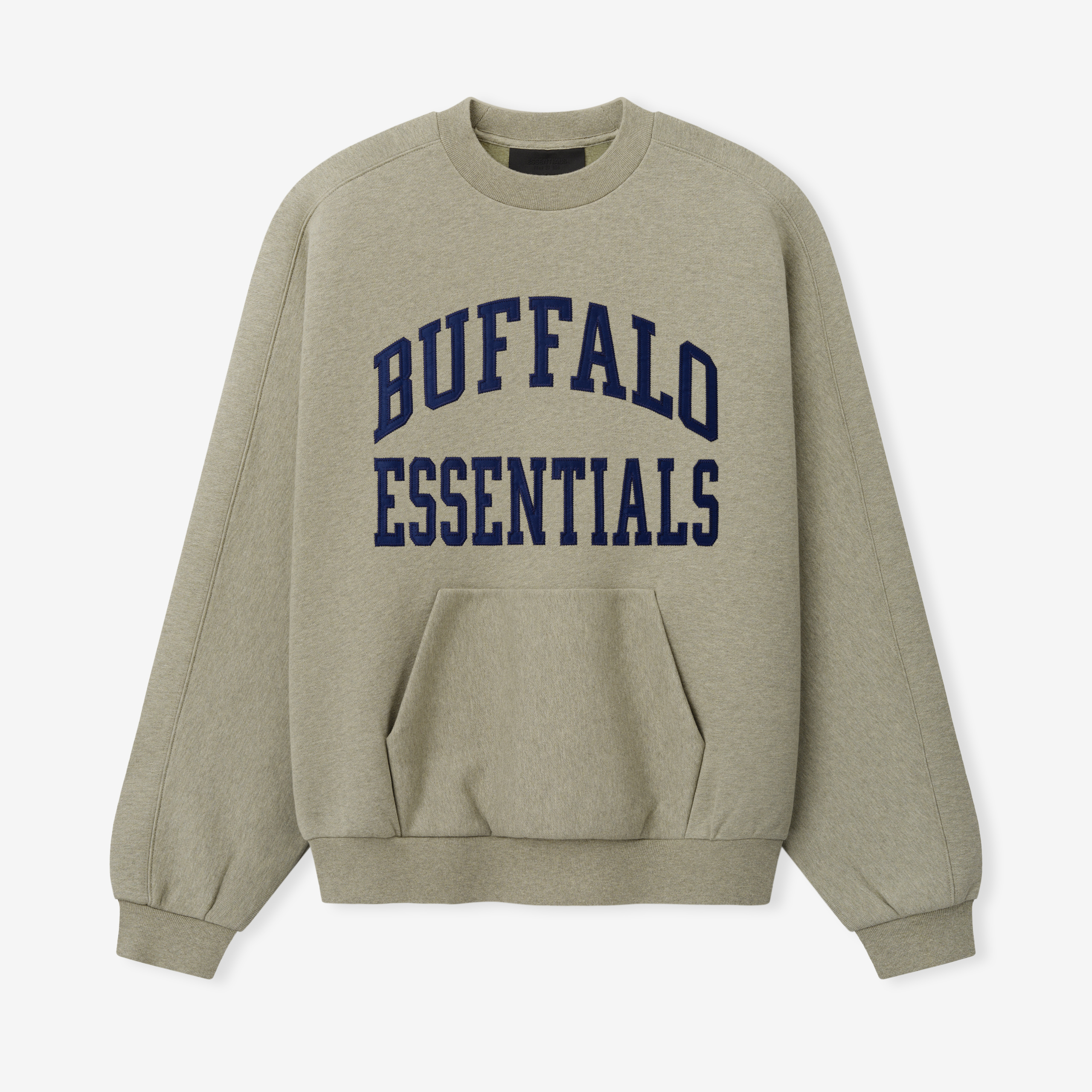 Unisex Fear of God x NFL Heather Gray Buffalo Bills 90s Relaxed Sweatshirt
